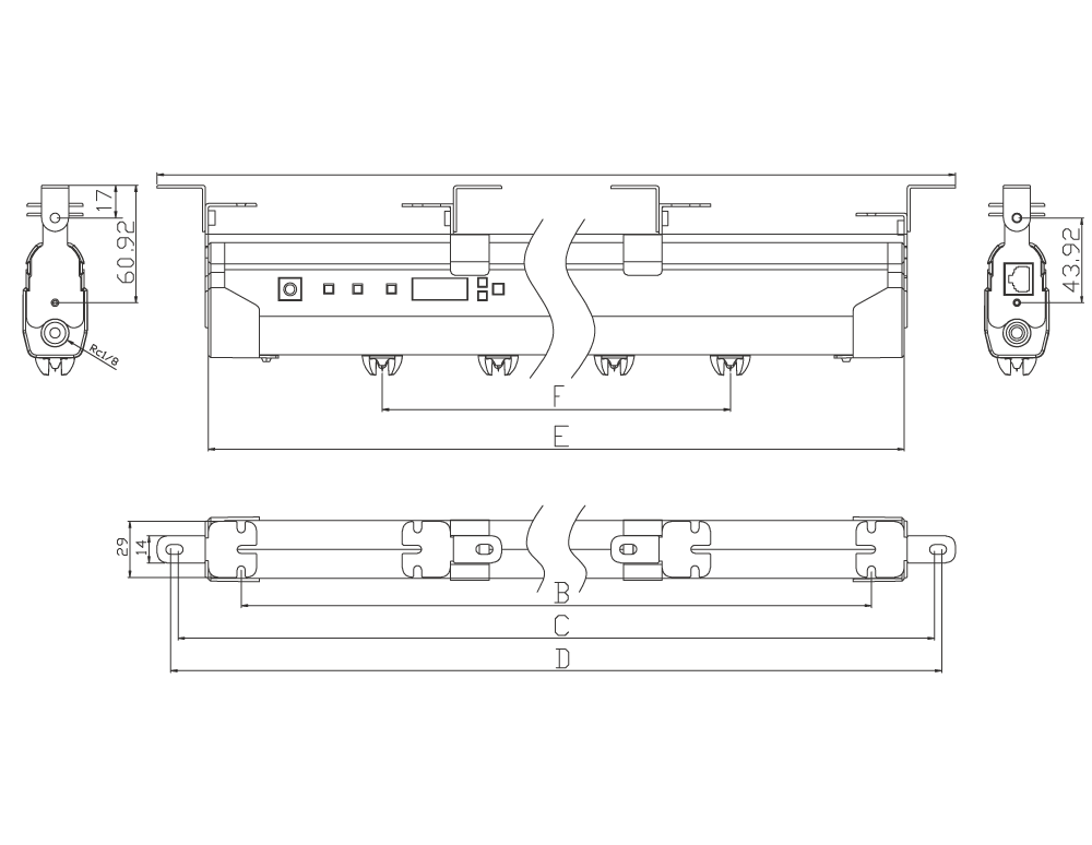 KE-36X high frequency ion fan